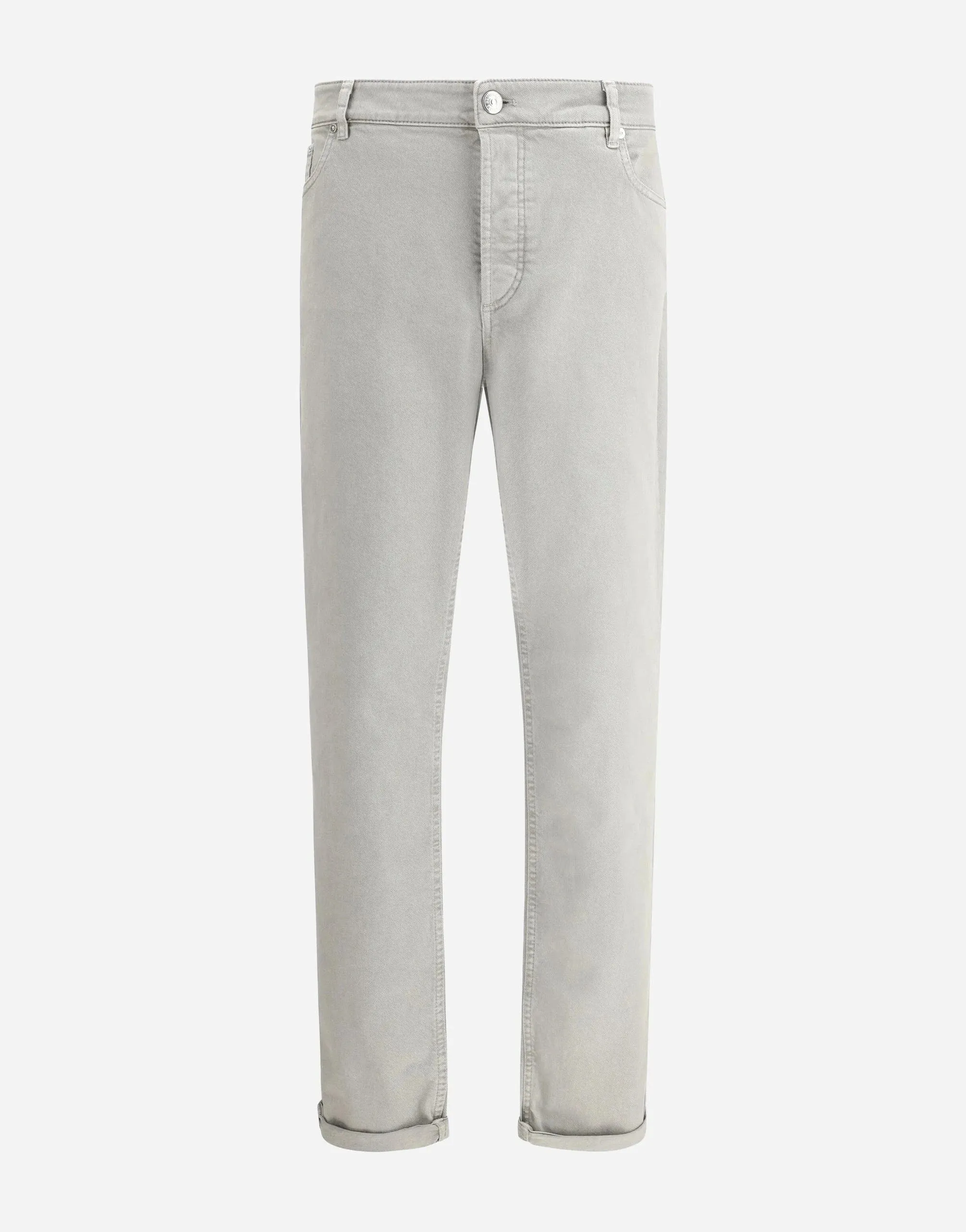 Appliqué Straight-Leg Jeans