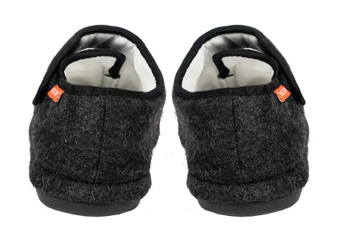 Archline ORTHOTIC SLIPPERS PLUS Charcoal Marl